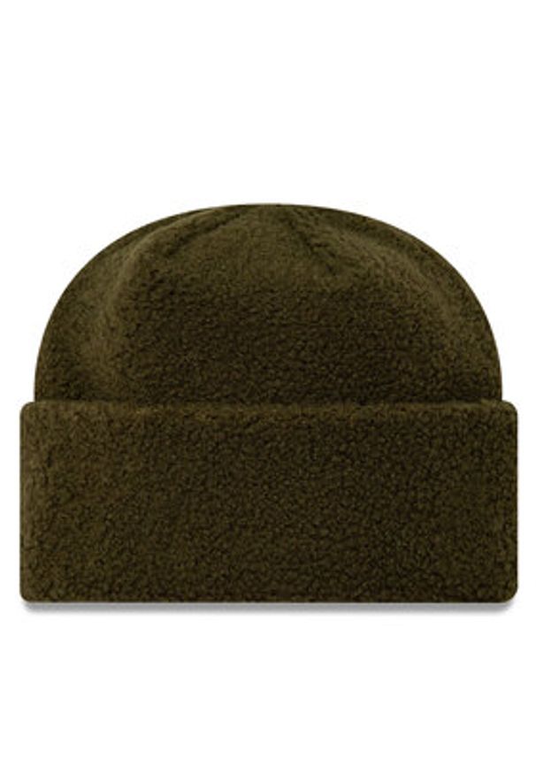 New Era Czapka Borg New York Yankees Cuff Knit Beanie 60580758 Zielony. Kolor: zielony. Materiał: poliester, materiał