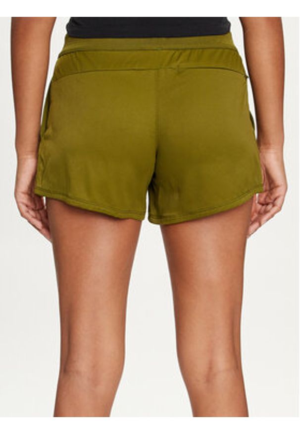 The North Face Szorty sportowe Aphrodite NF0A86YK Zielony Regular Fit. Kolor: zielony. Materiał: syntetyk