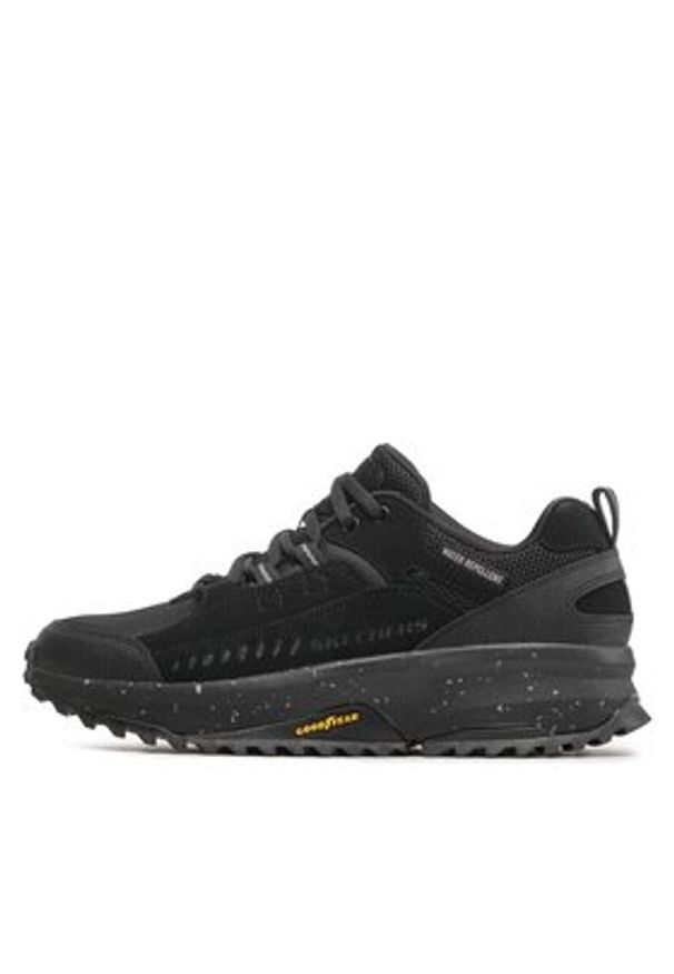 skechers - Skechers Trekkingi Road Sector 237219/BBK Czarny. Kolor: czarny. Materiał: skóra, nubuk. Sport: turystyka piesza