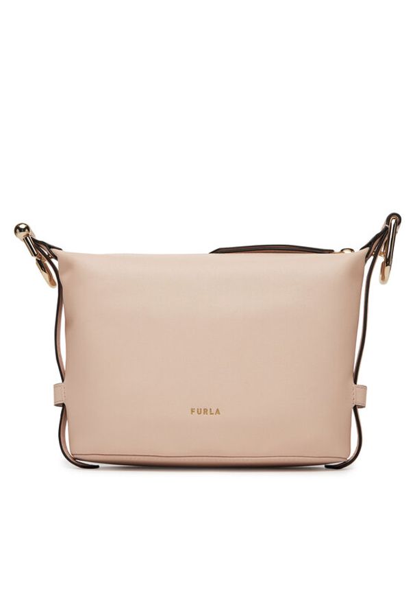 Furla Torebka Nuvola Mini WE00725 BX2045 0496S Różowy. Kolor: różowy. Materiał: skórzane