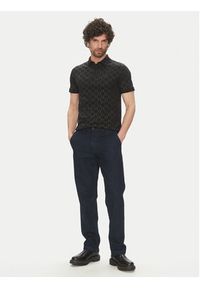 Karl Lagerfeld - KARL LAGERFELD Polo 745070 552251 Czarny Regular Fit. Typ kołnierza: polo. Kolor: czarny. Materiał: bawełna #3