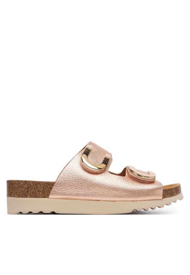 Klapki Scholl. Kolor: różowy