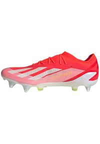 Adidas - Buty piłkarskie adidas X Crazyfast Elite Sg M IF0666 czerwone. Kolor: czerwony. Szerokość cholewki: normalna. Sport: piłka nożna