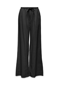 only - ONLY Spodnie materiałowe Laris 15364313 Czarny Relaxed Fit. Kolor: czarny. Materiał: wiskoza #1