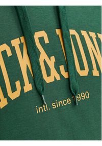 Jack & Jones - Jack&Jones Bluza Josh 12236513 Zielony Standard Fit. Kolor: zielony. Materiał: bawełna