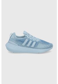 adidas Originals buty Swift Run 22 GV7970. Nosek buta: okrągły. Zapięcie: sznurówki. Kolor: niebieski. Materiał: poliester, guma, materiał. Sport: bieganie