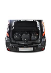 KJUST - Torby Do Bagażnika Kia Soul 2014-2018 3Szt Kjust. Kolor: czarny. Styl: sportowy #1