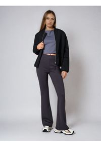 Sinsay - Spodnie flare - szary. Kolor: szary #1