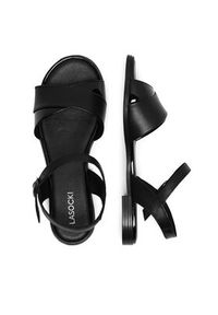 Lasocki Sandały ARENA RST-ARENA-76 Czarny. Kolor: czarny. Materiał: skóra #7