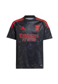 Adidas - Koszulka Benfica 24/25 Away. Kolor: czarny. Materiał: materiał #2