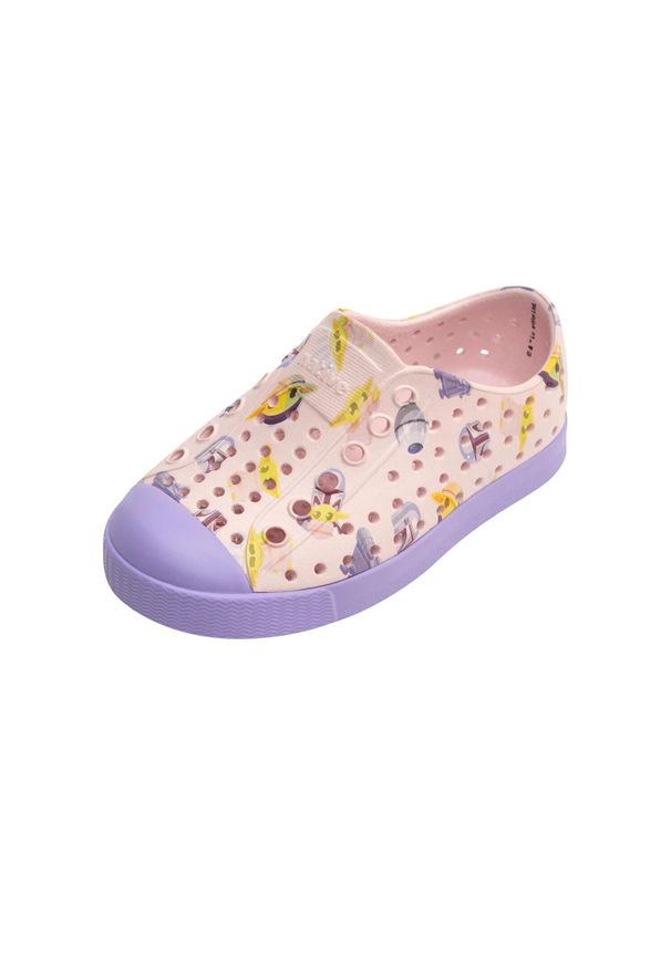 Native Shoes - Buty miejskie dziecięce NATIVE JEFFERSON PRINT YOUTH STAR WARS. Okazja: na co dzień. Kolor: różowy. Wzór: nadruk, motyw z bajki