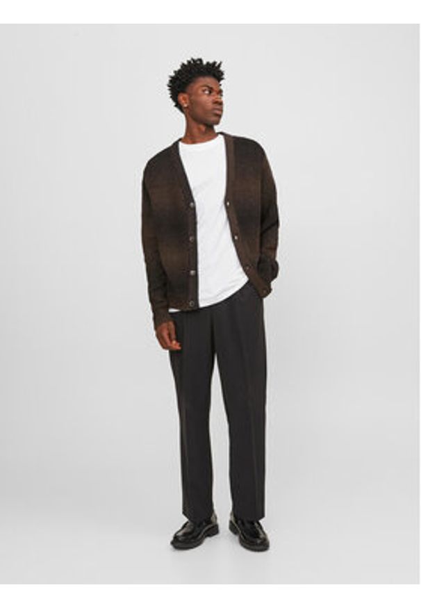 Jack & Jones T-Shirt Bradley 12249319 Biały Regular Fit. Kolor: biały. Materiał: bawełna