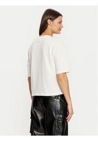 Guess T-Shirt V5RI09 I3Z14 Beżowy Regular Fit. Kolor: beżowy. Materiał: bawełna #5