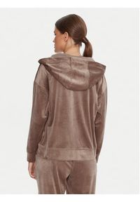 DKNY Sport Bluza DP5J9642 Beżowy Regular Fit. Kolor: beżowy. Materiał: syntetyk. Styl: sportowy #4
