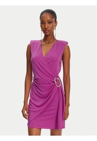 Patrizia Pepe Sukienka koktajlowa 2A2918/J280-M530 Różowy Regular Fit. Kolor: różowy. Materiał: syntetyk. Styl: wizytowy #1