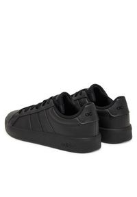 Adidas - adidas Sneakersy Grand Court 3.0 Shoes Junior KK3791 Czarny. Kolor: czarny. Materiał: skóra #3