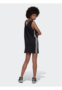 Adidas - adidas Sukienka dzianinowa adicolor Classics HM2134 Czarny Relaxed Fit. Kolor: czarny. Materiał: bawełna, dzianina #3