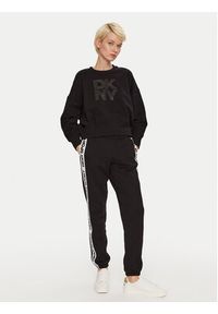 DKNY Sport Bluza DP4T9968 Czarny Loose Fit. Kolor: czarny. Materiał: bawełna, syntetyk. Styl: sportowy #4