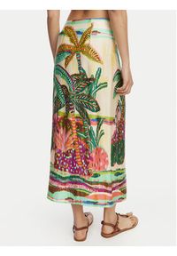 LOLA CASADEMUNT Spódnica midi LS2608001 Kremowy Regular Fit. Kolor: kremowy #3