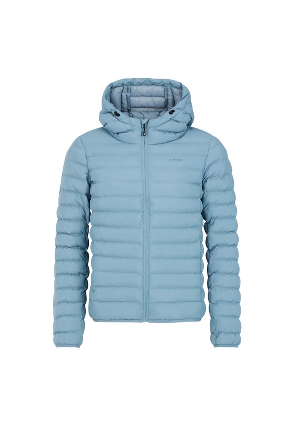 Kurtka puchowa z kapturem dla kobiet Protest Ice. Typ kołnierza: kaptur. Kolor: niebieski. Materiał: puch. Sezon: zima. Sport: narciarstwo