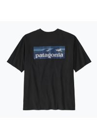 Koszulka męska Patagonia Boardshort Logo Pocket Responsibili ink. Kolor: czarny. Sport: turystyka piesza