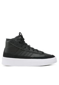 Adidas - adidas Sneakersy Znsored Hi Prem Leather IG0437 Czarny. Kolor: czarny. Materiał: skóra