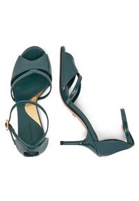 Gino Rossi - GINO ROSSI Sandały NADI-1. Turkusowy. Kolor: turkusowy. Materiał: skóra, lakier #5