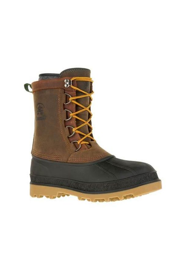 Buty do chodzenia męskie Kamik Winterstiefel William 2. Wysokość cholewki: za kostkę. Kolor: brązowy. Materiał: syntetyk, skóra, materiał. Szerokość cholewki: normalna. Sport: turystyka piesza