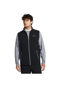 Kamizelka męskie Under Armour Storm Daytona. Kolor: czarny. Materiał: poliester, materiał #1