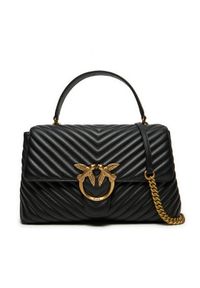 Pinko Torebka Love Lady Puff Big Cl PE 23 PLTT 100042 A0GK Czarny. Kolor: czarny. Materiał: skórzane #1