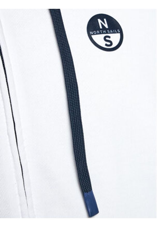 North Sails Bluza 691224 Biały Regular Fit. Kolor: biały. Materiał: bawełna