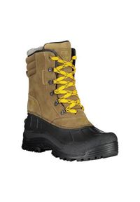 Buty trekkingowe męskie CMP Kinos Snow. Zapięcie: sznurówki. Kolor: wielokolorowy. Materiał: skóra, materiał, tkanina, wełna, syntetyk. Szerokość cholewki: normalna. Sport: turystyka piesza