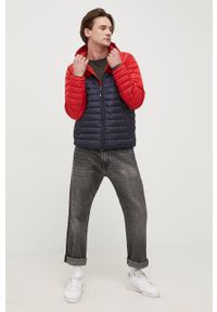 PRODUKT by Jack & Jones - Produkt by Jack & Jones sweter bawełniany męski kolor granatowy. Okazja: na co dzień. Kolor: niebieski. Materiał: bawełna. Długość rękawa: długi rękaw. Długość: długie. Wzór: ze splotem. Styl: casual #5