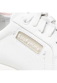 Solo Femme Sneakersy D0102-01-N01/N04-03-00 Biały. Kolor: biały. Materiał: skóra #6