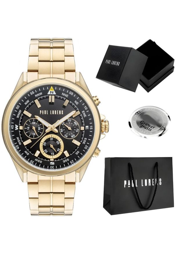 Zegarek męski Paul Lorens - KODARI-1D1 Z GRAWEREM