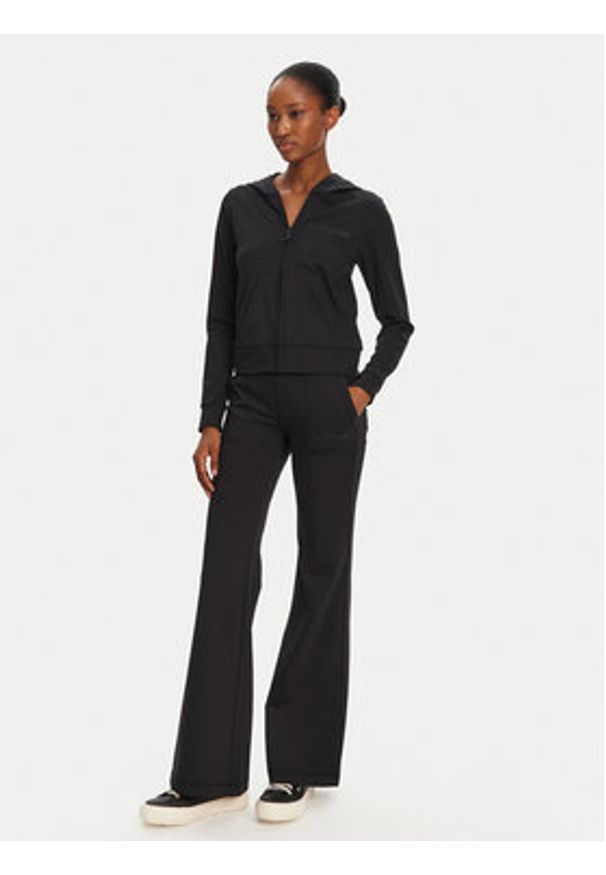 Juicy Couture Bluza Active JCSAS125401 Czarny Slim Fit. Kolor: czarny. Materiał: syntetyk