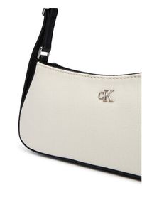 Calvin Klein Torebka Ck Canvas Small Shoulder Bag LV04F3347G Biały. Kolor: biały #5