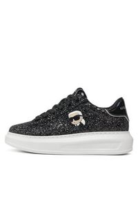Karl Lagerfeld - KARL LAGERFELD Sneakersy KL62573N Czarny. Kolor: czarny. Materiał: materiał