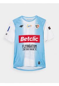 4f - Koszulka klubowa z sezonu 2022/23 męska 4F x Piast Gliwice. Kolor: niebieski. Materiał: dzianina