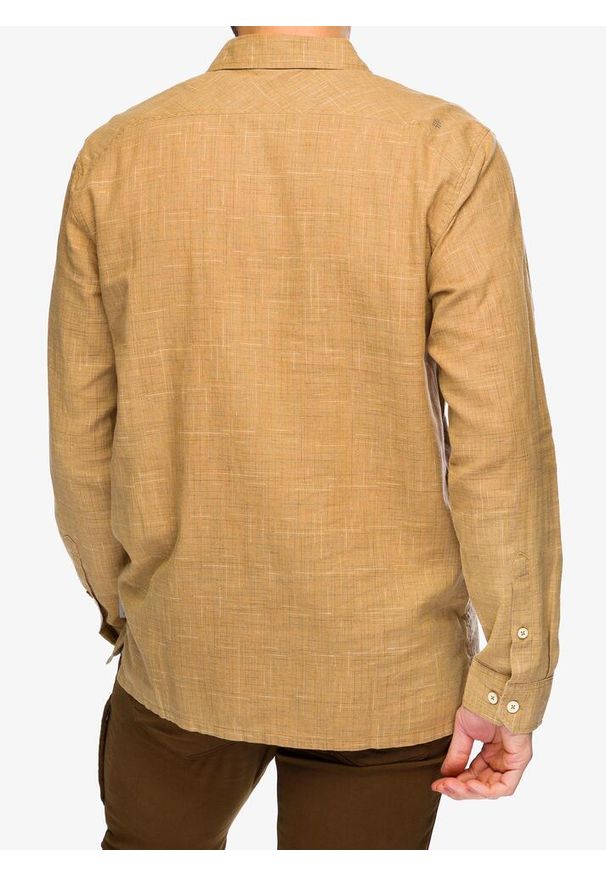 ROYAL ROBBINS - Koszula turystyczna męska Royal Robbins Hempline Spaced L/S. Kolor: brązowy