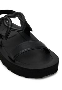 Love Moschino - LOVE MOSCHINO Sandały JA16054I1MIA0000 Czarny. Kolor: czarny. Materiał: skóra #3