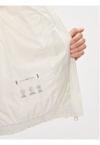 TOMMY HILFIGER - Tommy Hilfiger Kurtka puchowa New York Gloss WW0WW40836 Écru Relaxed Fit. Materiał: syntetyk #3