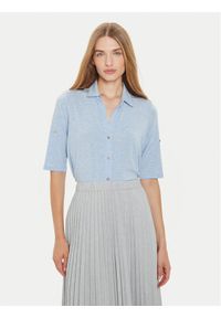 Tatuum Koszula Teti 1 T2409.080B Błękitny Regular Fit. Kolor: niebieski. Materiał: lyocell #1