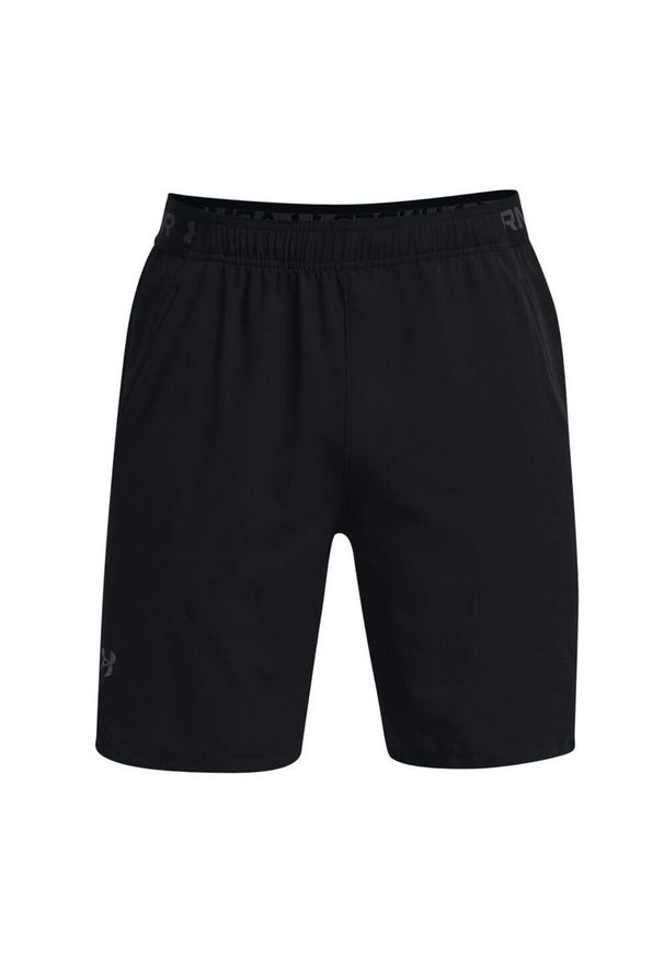 Spodnie treningowe męskie Under Armour 1370382001. Kolor: czarny, szary, wielokolorowy. Długość: krótkie. Sport: fitness