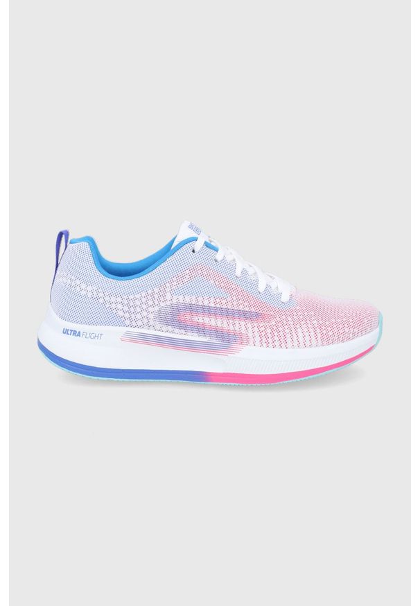 skechers - Skechers - Buty. Zapięcie: sznurówki. Kolor: biały. Materiał: guma. Sport: turystyka piesza