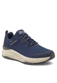 skechers - Skechers Sneakersy 237336NVY Granatowy. Kolor: niebieski. Materiał: materiał #3