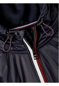 TOMMY HILFIGER - Tommy Hilfiger Kurtka przejściowa MW0MW31490 Granatowy Regular Fit. Kolor: niebieski. Materiał: syntetyk, bawełna #9