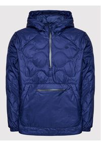 Adidas - adidas Kurtka anorak Quilted H13589 Granatowy Regular Fit. Kolor: niebieski. Materiał: syntetyk #3