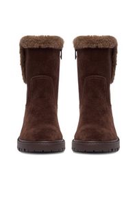 Clara Barson Botki CEO-HY90165-8 Brązowy. Kolor: brązowy. Materiał: materiał #6