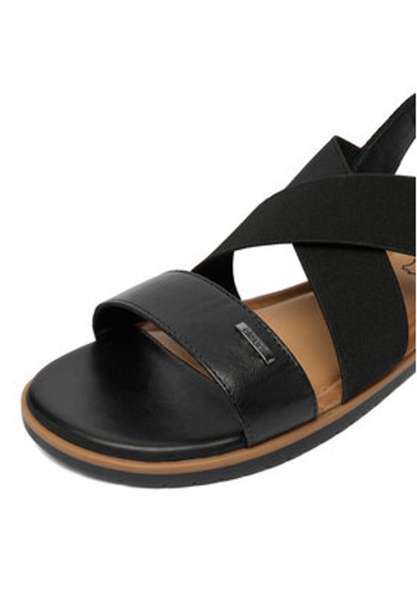 Lasocki Sandały CEO-WI16-DOROTHY-01 Czarny. Kolor: czarny. Materiał: materiał